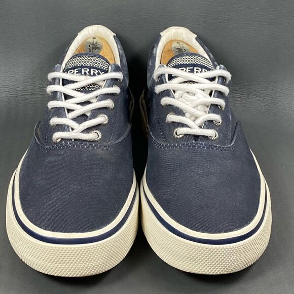 MEN'S SPERRY HALYARD CVO SNEAKERS shoes size 9 - Picture 4 of 8